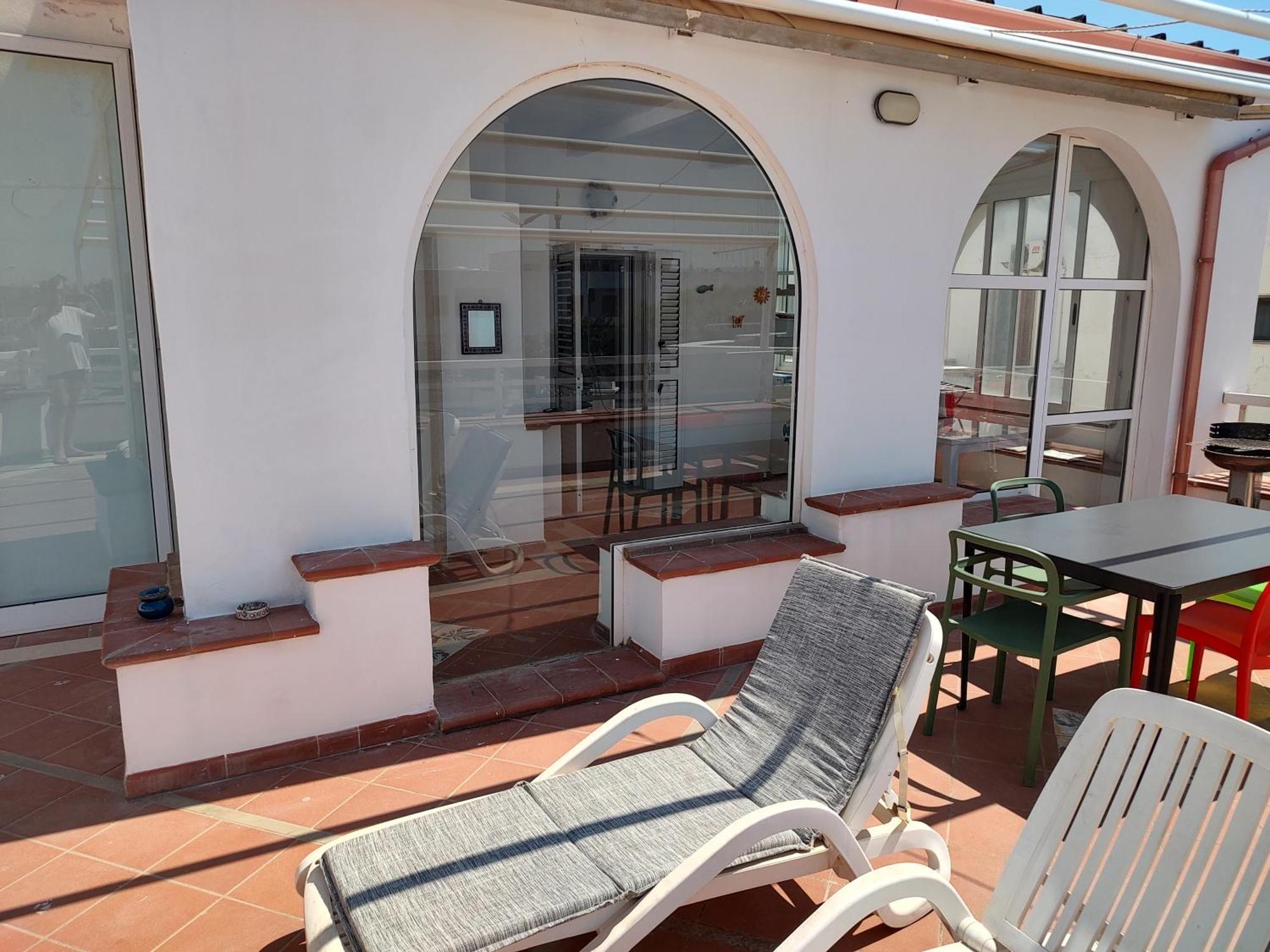 Fronte Del Mare - Seafront Terrace Villa Villanova di Ostuni Ngoại thất bức ảnh